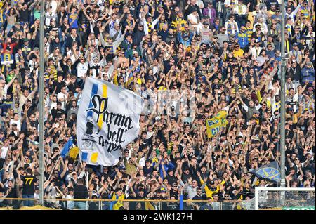 Parma, Italy. 17th Feb, 2024. Garcia Adrian Bernabe' (Parma) Tomas ...