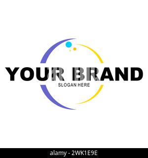 Company vector logo. Web, Digital, Speed, Marketing, Network icon. Design Vector. Bussiness logo. Stock Vector