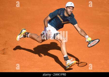 Facundo Díaz Acosta (Argentina). Argentina Open 2024 Stock Photo