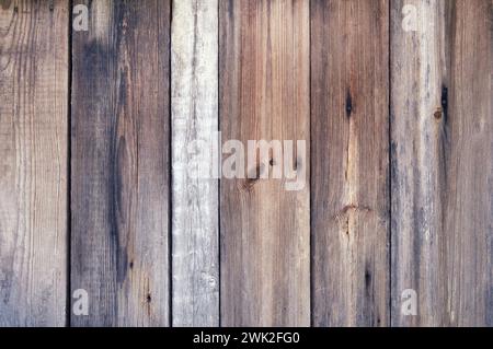 Natural Wood Texture Background.  Wood Grained Texture.  old scratched wooden  board with cracks, vintage background. Old wood wall texture . Stock Photo