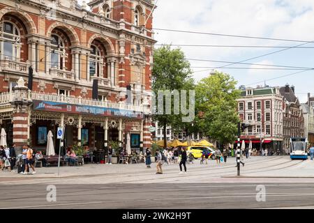 City Theater on Leidseplein in Amsterdam. Stock Photo
