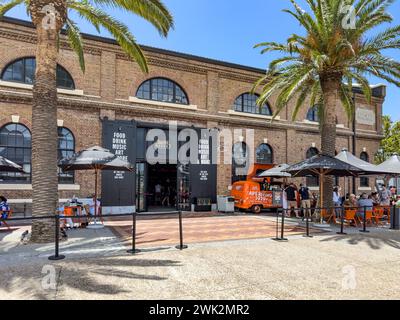 The newly opened Time Out Market at the V and A Waterfront in Cape Town, South Africa Stock Photo