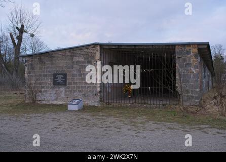 The concentration camp at Falkensee - a satellite camp of Sachsenhausen  near Berlin Germany Stock Photo - Alamy