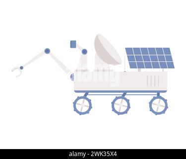 Moon rover for surface research. Astronomical discovery, space ...