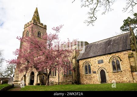 St Mary's Church Lutterworth in Leicestershire, UK Stock Photo