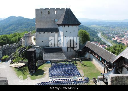 Old Castle Celje, Slovenia Stock Photo