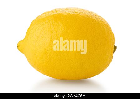 Lemon isolated on white with clipping path included Stock Photo