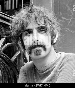 Frank Zappa. Portrait of the American musician, Frank Vincent Zappa (1940-1993) in 1970 Stock Photo