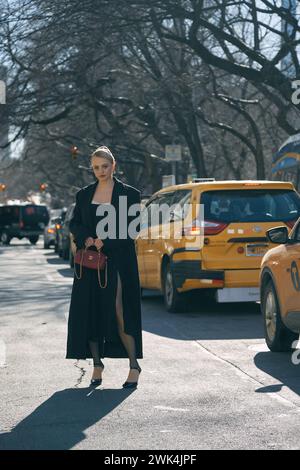 Bevza Fall Winter 2024 February Street Style New York Fashion