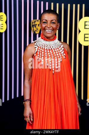 Adjoa Andoh Attends The Bafta Film Awards 2024, At The Royal Festival ...