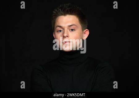 Thibaud Dooms Belgien bei der Präsentation der 27. European Shooting Stars 2024 auf der Berlinale 2024 / 74. Internationale Filmfestspiele Berlin im Mövenpick Hotel. Berlin, 18.02.2024 *** Thibaud Dooms Belgium at the presentation of the 27 European Shooting Stars 2024 at the Berlinale 2024 74 Berlin International Film Festival at the Mövenpick Hotel Berlin, 18 02 2024 Foto:xC.xNiehausx/xFuturexImagex shooting stars 4216 Stock Photo