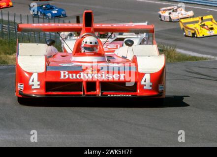 Watkins Glen International. SCCA Can-Am. No. 4. Lola T530 HU7/Chevrolet. Driven by Stephen South. Stock Photo