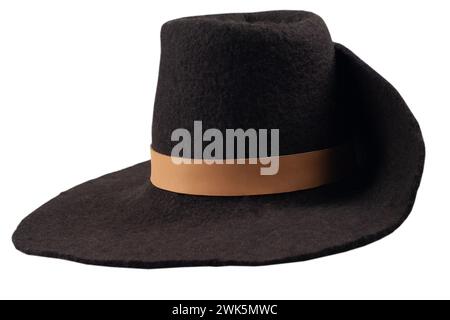 European musketeer hat isolated on white background Stock Photo