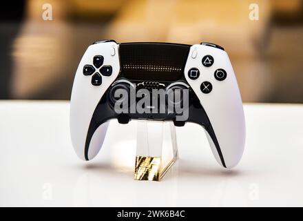 Play Station Controller on display Stock Photo