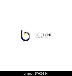 B logo Simple. Letter B Icon Stock Vector