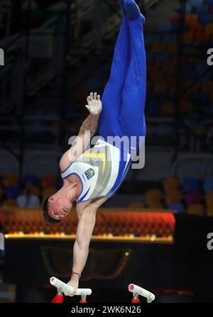 Cairo Egypt 18th Feb 2024 People Visit A Restored Tower At The   Cairo Egypt 18th Feb 2024 Illia Kovtun Of Ukraine Competes During The Mens Parellel Bars Final Match At The 2024 Fig Artistic Gymnastics Apparatus World Cup Series In Cairo Egypt On Feb 18 2024 Credit Ahmed Gomaaxinhuaalamy Live News 2wk6n26 