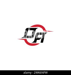 OA initial logo cool and stylish concept for esport or gaming logo as your inspirational Stock Vector