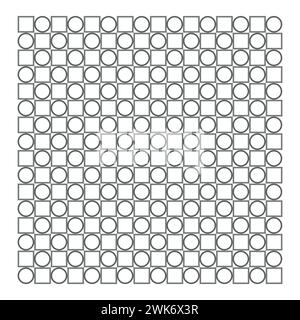 line pattern in white background, line art, vector art Stock Vector