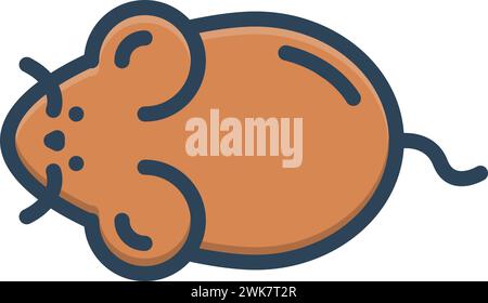 Icon for mice,rodents Stock Vector