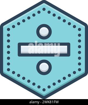 Icon for divide,division Stock Vector Image & Art - Alamy