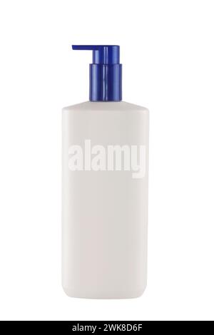 Blank cosmetic dispenser isolated on a white background Stock Photo