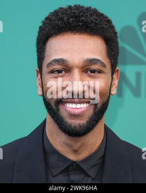 Santa Monica, United States. 18th Feb, 2024. SANTA MONICA, LOS ANGELES, CALIFORNIA, USA - FEBRUARY 18: Anthony Hill arrives at the 49th Annual People's Choice Awards 2024 held at The Barker Hangar on February 18, 2024 in Santa Monica, Los Angeles, California, United States. (Photo by Xavier Collin/Image Press Agency) Credit: Image Press Agency/Alamy Live News Stock Photo
