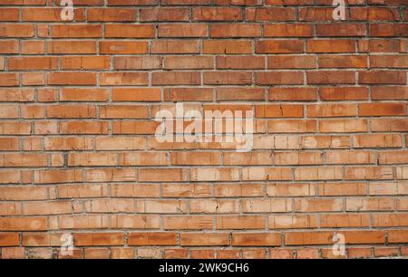 Brick wall for interior exterior decoration. for industrial construction design. Brick wall texture/ background/pattern. Texture brick wall of beige c Stock Photo