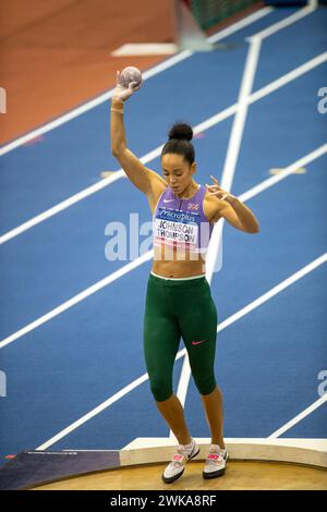 Birmingham, 18 February 2024, THOMPSON Lee, HIGGINS Ben and OSEI-TUTU ...