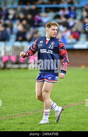 Wakefield Trinity's Jack Croft during the Betfred Super League match at ...