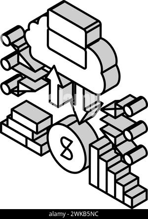 regtech electronic equipment line icon vector illustration Stock Vector ...