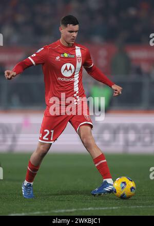 Monza, Italy. 18th Feb, 2024. Valentin Carboni of AC Monza during the Serie A match at U-Power Stadium, Monza. Picture credit should read: Jonathan Moscrop/Sportimage Credit: Sportimage Ltd/Alamy Live News Stock Photo