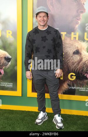 Los Angeles, Ca. 19th Feb, 2024. Mark Wahlberg at the Los Angeles special screening and adoption event for Lionsgate's Arthur The King at AMC Century City 15 on February 19, 2024 in Los Angeles, California. Credit: Faye Sadou/Media Punch/Alamy Live News Stock Photo