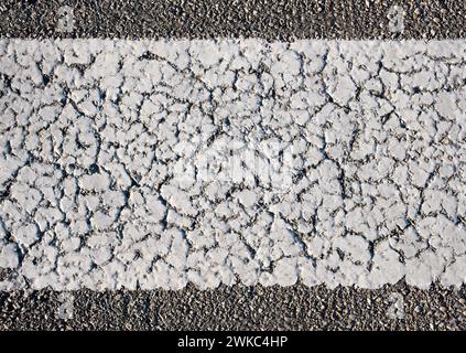 Road marking Stock Photo