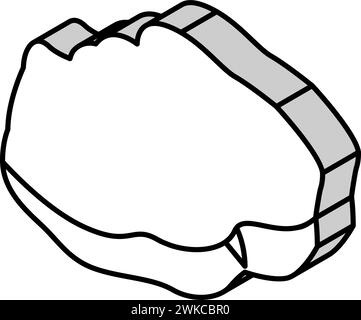 loin beef isometric icon vector illustration Stock Vector Image & Art ...