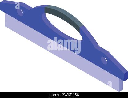 Cleaning wipe car icon isometric vector. Auto can. Chemical service mist Stock Vector
