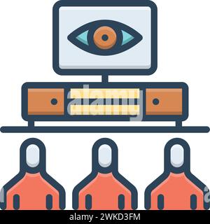 Icon for viewer,observer Stock Vector Image & Art - Alamy