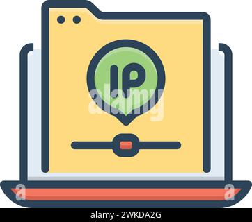 Icon for ip,destination Stock Vector Image & Art - Alamy
