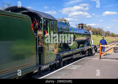 ateam railway broadway station cotswolds worcestershire england uk Stock Photo