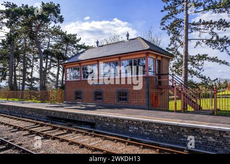 ateam railway broadway station cotswolds worcestershire england uk Stock Photo