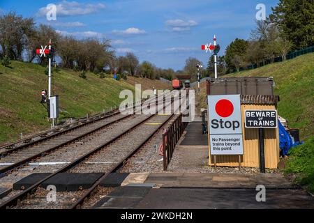 ateam railway broadway station cotswolds worcestershire england uk Stock Photo