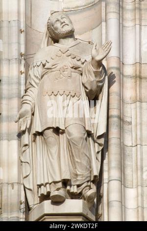 Saint - Milan Cathedral (Duomo) - Milan - Lombardy - Italy Stock Photo