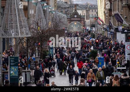 Buchanan street, Glasgow,Escocia, Reino Unido. Stock Photo