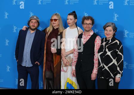 Berlin, Germany, 20th February 2024, at the photo call for the film The Devil’s Bath (Des Teufels Bad) at the 74th Berlinale International Film Festival. Photo Credit: Doreen Kennedy / Alamy Live News. Stock Photo