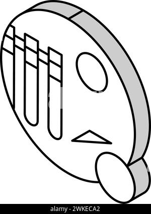 comprehensive metabolic panel check line icon vector illustration Stock ...