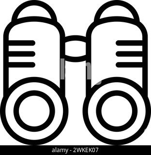 Development strategy icon outline vector. Talent and skills enhancement. Career progression plan Stock Vector