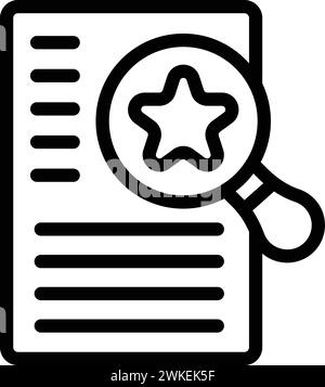 Skillset acquisition icon outline vector. Talent development progress. Personal skill improvement Stock Vector