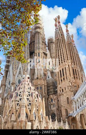 Fachada De La Pasi n La Sagrada Familia Basilica Barcelona Spain The 