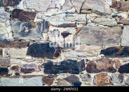 nature stone wall background, texture Stock Photo