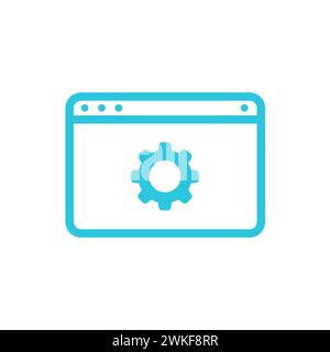 Application form, platform, build  project icon. From blue icon set. Stock Vector