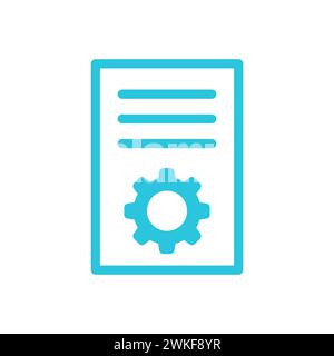 Business Project icon. From blue icon set. Stock Vector